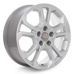 Диск R17 5x114,3 6,5J ET49 67,1 К&К КС892 Сильвер