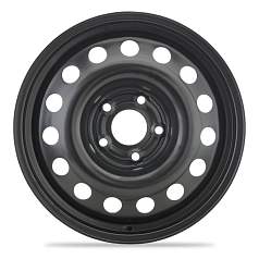 Диск R15 5x108 6J ET52,5 D63,3 ТЗСК Ford Focus II Черный