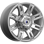 R16 6x139,7 7,5J ET22 107,1 K&K Полюс (КС609) дарк платинум 