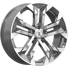 Диск R19 5x114,3 7,5J ET45 D67,1 Скад Premium Series КР015 (19_CX-5) Diamond gloss graphite