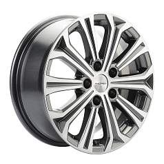 Диск R16 5x114,3 6,5J ET47 D66,1 Khomen KHW1610 (ZV 16_Fluence) Gray-FP
