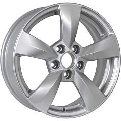 Диск R15 5x100 6J ET38 D57,1 KDW KD1543 (15 Rapid NH) (КС700) Silver Painted