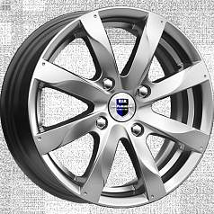 Диск R14 4x100 5,5J ET39 D56,6 Rapid Джемини-оригинал дарк-платинум