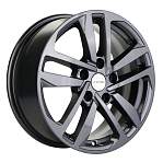 R16 5x114,3 6,5J ET47 D66,1 Khomen KHW1612 (ZV_16 Fluence/Juke) Gray