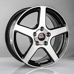 Диск R16 5x108 6,5J ET45 D63,35 Alcasta M62 BKF