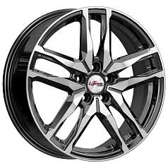Диск R18 5x108 6,5J ET43 D65,1 iFree Бомбей (КС1075) Блэк Джек