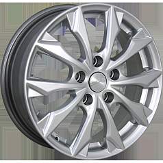 Диск R16 4x100 6J ET41 D60,1 Скад Нагоя черный-бархат