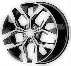 Диск R18 5x114,3 7,5J ET45 D66,1 Скад Ламберт алмаз графит