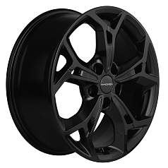 Диск R17 5x108 7J ET43 D65,1 Khomen KHW1702 (ZV 17_DFM AX 7) Black