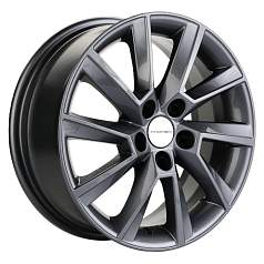 Диск R16 5x105 6J ET39 D56,6 Khomen KHW1604 (Chevrolet Aveo) Gray