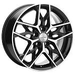 R17 5x108 7J ET45 D60,1 Khomen KHW1709 (Chery Tiggo 3) Black-FP
