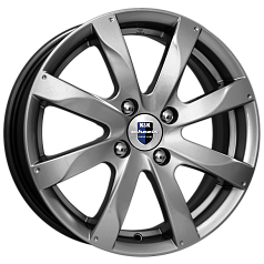 Диск R14 4x100 5,5J ET43 D60,1 Rapid Джеминим-оригинал (КС480) Дарк платинум