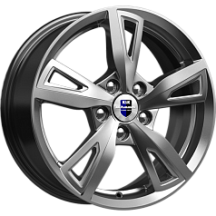 Диск R16 5x114,3 6,5J ET40 D66,1 K&K Фишт (КС690) Дарк платинум Оригинал