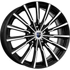Диск R17 5x114,3 7J ET45 D67,1 K&K Акцент (КС562) алмаз чёрный