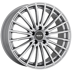 Диск R18 5x112 8J ET45 D66,6 MAK Starlight Silver 