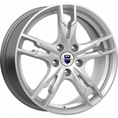 Диск R17 5x114,3 7J ET47 66,1 K&K Солар (КС875) сильвер SK