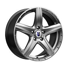 Диск R17 5x114,3 7,5J ET45 D66,1 К&К Барракуда (КС567) Дарк платинум
