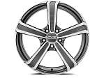 R20 5x112 9,5J ET52 D79 OZ Montecarlo HLT Matt Dark Graphite Diamond Cut