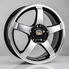 Диск R16 5x112 6,5J ET50 D57,1 Cross Street СR-14 BKF