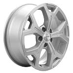 R17 5x114,3 6,5J ET40 D64,1 Khomen KHW1710 (17_HAVAL F7/F7x) F-Silver