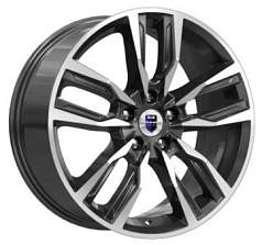 Диск R18 5x112 8J ET30 D66,6 К&К Борэй (КС901-01) алмаз черный