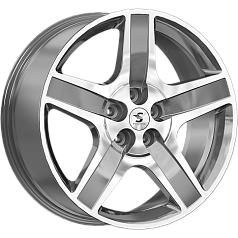 Диск R20 5x108 8,5J ET40 D63,35 Скад Premium Series КР008 (20_ Evoque) Diamond gloss graphite