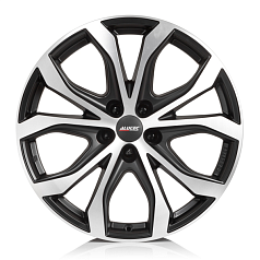 Диск R18 5x108 8J ET45 D70,1 Alutec W10X Racing Black Front Polished MP