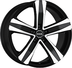 Диск R16 5x160 6,5J ET60 D65,1 MAK Stone 5 Black Mirror
