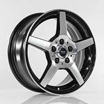 R18 5x114,3 7,5J ET37 D66,6 Megami AF-07 BKF
