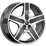 R20 5x108 8,5J ET40 D63,35 Скад Premium Series КР008 (20_ Evoque) Diamond Black Gris 
