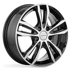 Диск R16 4x100,0 6J ET50,0 D60,1 Rapid Samara-Оригинал Алмаз черный SK