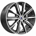 R16 5x100 7J ET45 56,1 K&K Арнар (КС904) алмаз черный 