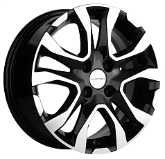 Диск R15 4x100 6J ET39 D56,6 Khomen KHW1503 (Chevrolet Cobalt) Black-FP