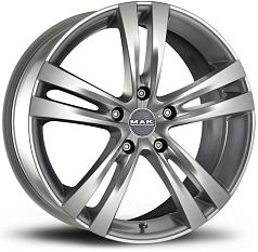 Шины R19 5x127 8J ET40 D71,6 MAK Zenith Hyper Silver 