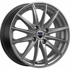 Диск R15 4x100 6J ET48 D54,1 Rapid Пойнт Бланк-ориг, (КС884) дарк платинум