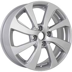 Диск R16 4x100 6J ET37 D60,1 KDW KD1640 (ZV 16_Sandero Stepway) (КС893) Silver Painted