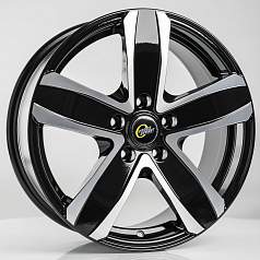 Диск R17 5x110 7J ET39 D65,1 Cross Street CR-21 BKF
