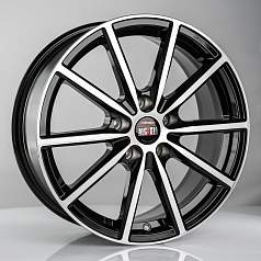 Диск R17 5x108 7J ET45 D63,35 Alcasta M61 BKF