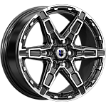 R18 6x139,7 8J ET25 D106,1 K&K Дистрикт (КС1159-02) алмаз черный