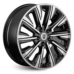 Диск R19 5x114,3 7,5J ET45 D67,1 K&K Галего (КС1039) алмаз чёрный