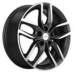 R17 5x114,3 6,5J ET37 D66,5 Khomen KHW1708 (ZV 17_Haval Jolion) Gray-FP