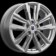 Диск R17 5x114,3 7,5J ET40 D67,1 К&К Лацио (КС964) Дарк платинум
