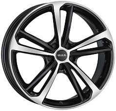 шина - euro-diski.ru Шины R21 5x112 9,5J ET25 D66,45 MAK Nurburg Black Mirror