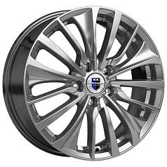 Диск R17 5x114,3 6,5J ET50 D54,1 K&K Flanker (КС1097) дарк платинум