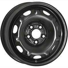Диск R14 5x100 5J ET38 D57,1 Alcar Stahlrad (KFZ) 3055 Черный