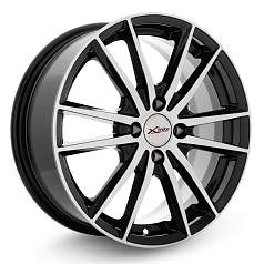 Диск R16 4x100 6,5J ET45 67,1 X'trike X-129 BK/FP