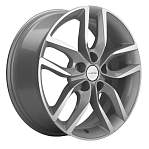 R17 5x114,3 6,5J ET40 D64,1 Khomen KHW1708 ( 17_ZV HAVAL F7x ) F-Silver-FP