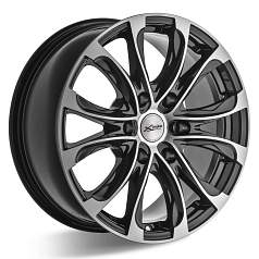 Диск R18 6x139,7 8J ET38 D67,1 X'trike X-134 BK/FP