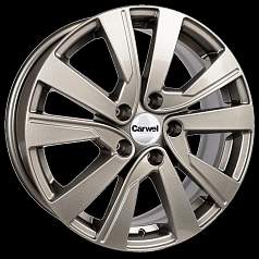 Диск R17 5x112 7J ET48,5 D57,1 Carwel Гирвас 185 (Octavia) SB
