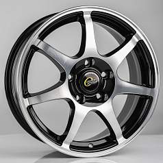 Диск R16 5x114,3 6,5J ET47 D66,1 Cross Street СR-15 BKF